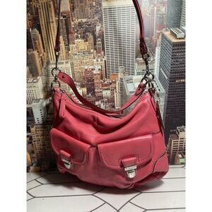 Coach Pebble Leather Coral pink 22423